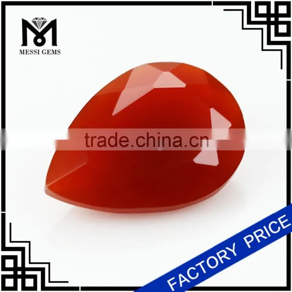 Fashion Red Agate Stone Gem For Jewelry Making photo-2