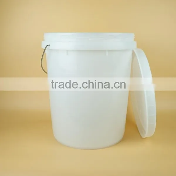 30L Screw Lid Plastic Bucket With Metal Handle, Plastic Pail for Food photo-3