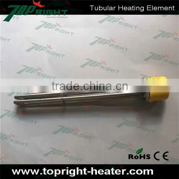 U Shape Customersized 3kw Flange Stainless Steel Made Tubular Heater Element photo-6