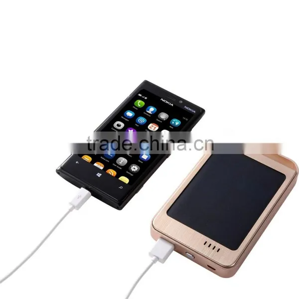 Rechargeable Portable Solar Cell Phone Charger Solar Power Pack Battery Charger photo-2