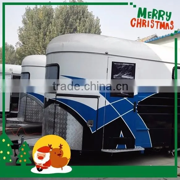 2015 Deluxe 2 Horse Trailer With Fiamma Awning photo-2