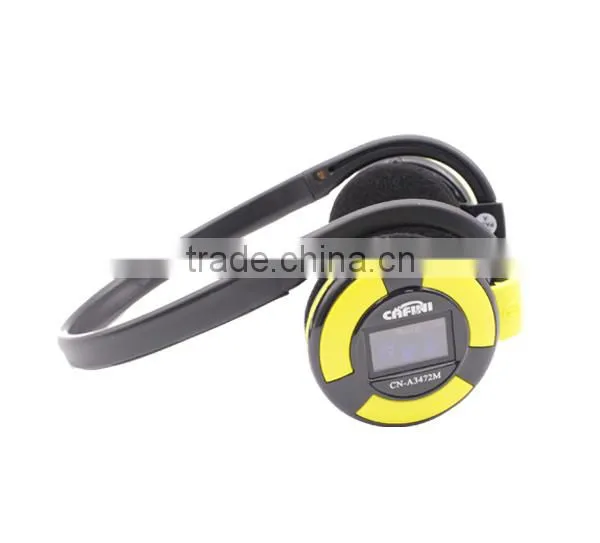 Fashionable Back Wireless Bluetooth Earphone With Mic photo-2