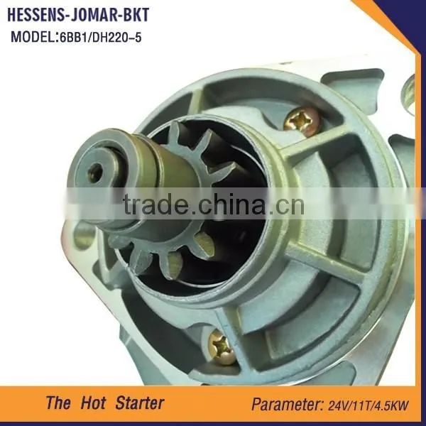 Best Selling High Performance 24v Auto Starter for DH220-5 6BB1 photo-3