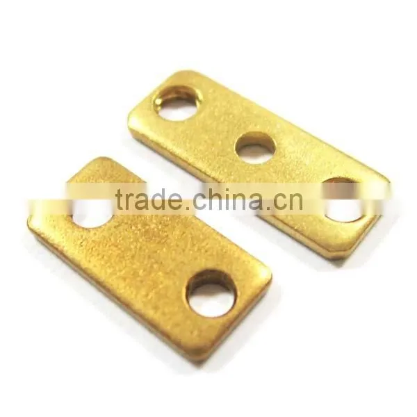 Gold Plated Brass Stamping Terminal Contacts photo-3