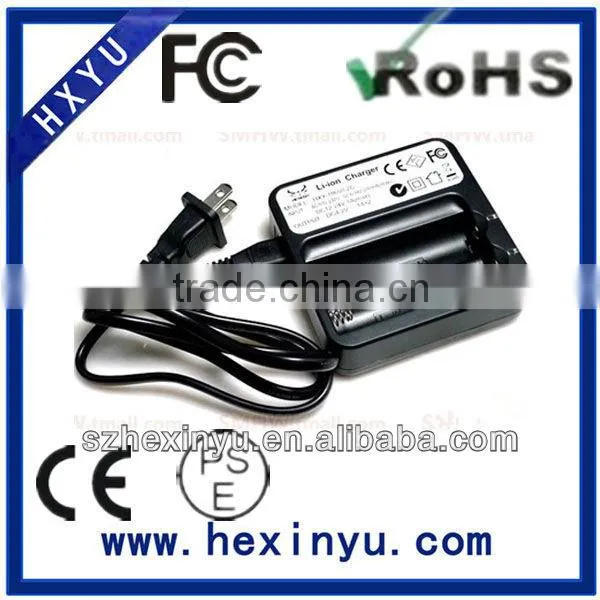 18650 2 bay battery charger holder with ac cable,car charger