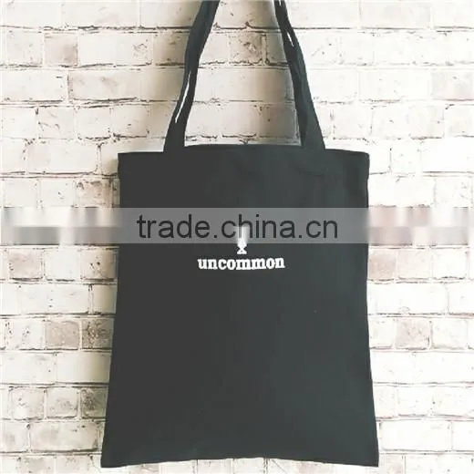 Cute Cat Portable Canvas Bag,Simple Black and White Canvas Bag photo-4
