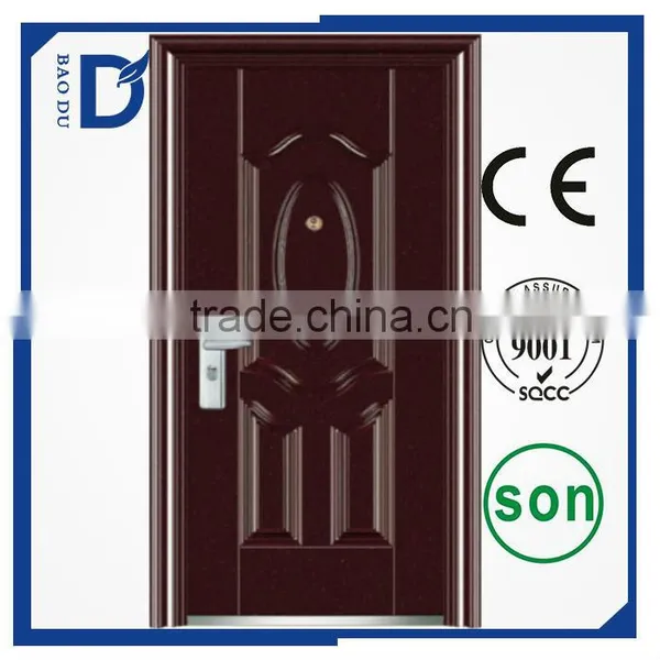 Modern Style Steel Security Building Doors With High Quality photo-2