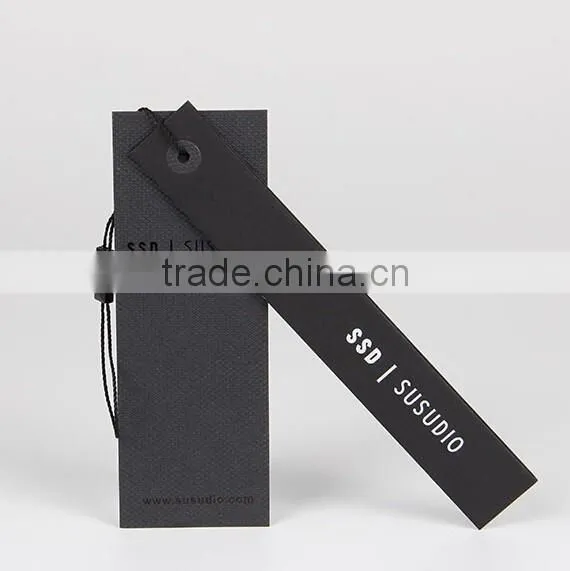 Embossed Technics and Garment Tags Product Type Paper Clothes Hang Tag photo-5