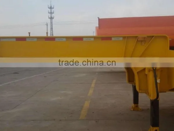 60t Low Bed CIMC Semi Trailer for Trailer Truck photo-2