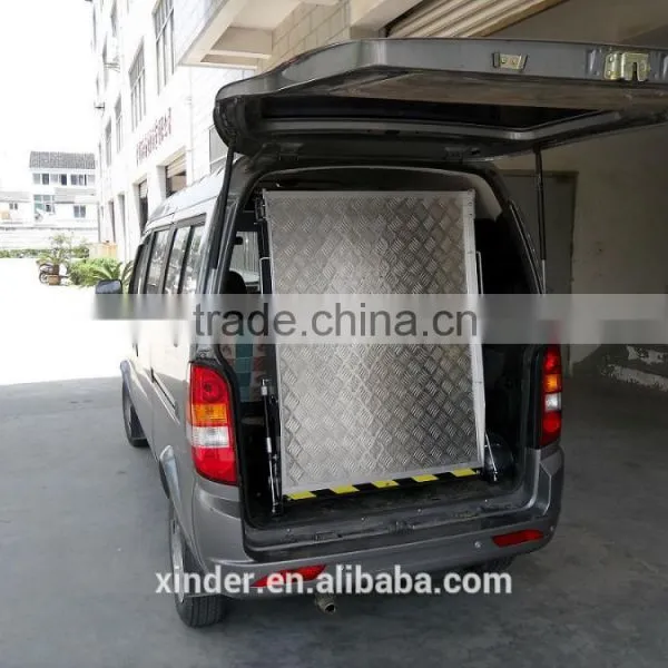 BMWR-2 Wheelchair Loading Platform Wheelchair Ramp for Van Minibus photo-2