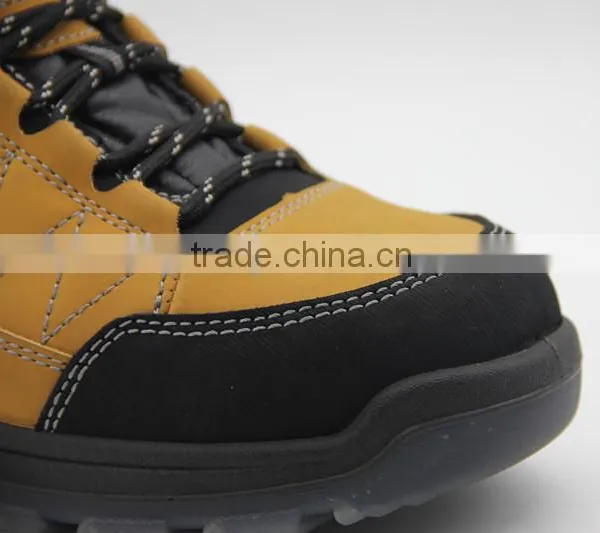 Yellow Low Cut Safety Work Shoes With Steel Toe photo-6