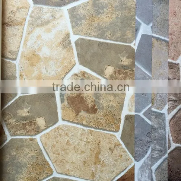 Hot Selling Granite Patten Vinyl Wallpaper photo-3
