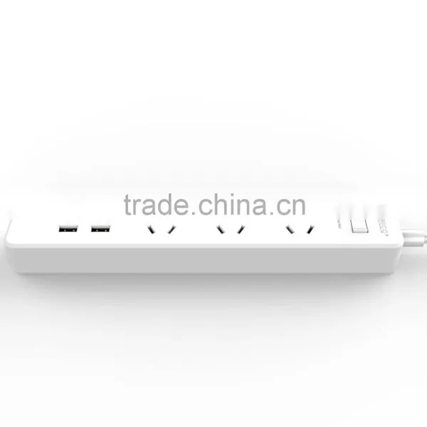 ORICO Home/Office Smart 4 Outlet Power Surge Protector USB Power Strip With USB Extension Cord for IPhone 6S photo-3