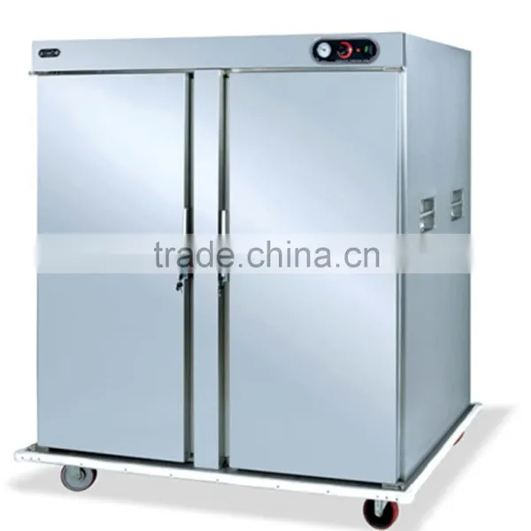 Commerical Stainless Steel Electric Hot Food Warmer Cabinet Food Warmer Cart for Sale photo-3