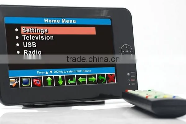 WV-7012HD 7 Inch Handheld HD Wireless COFDM Receiver Portable photo-2