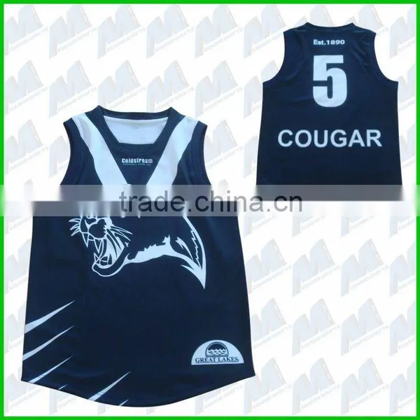 Long Sleeved/sleeveless Sublimation AFL Jumper photo-3
