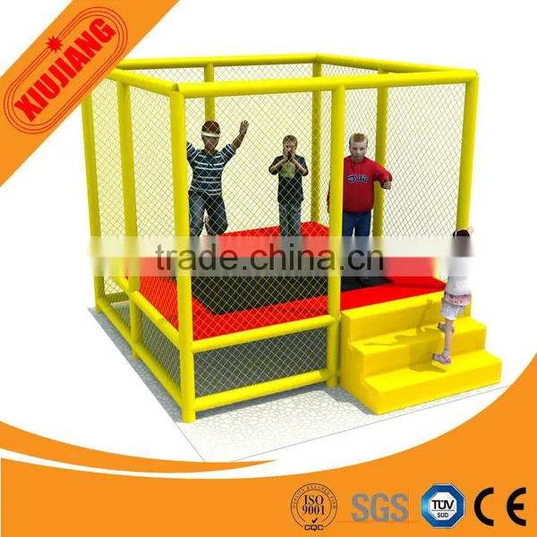 Kids Indoor Outdoor Theme Park Fitness Trampoline With Handle photo-4