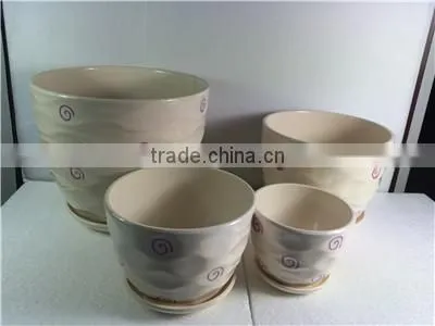 Good Quality Hot Sale Cheap Ceramic Flower Pot for Garden photo-3