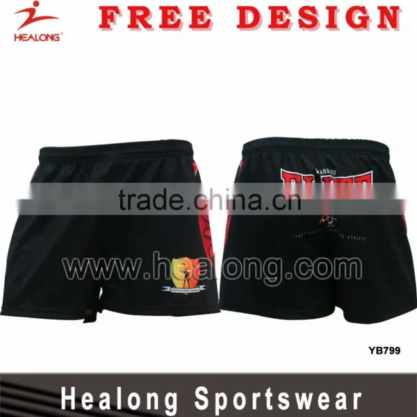 Hot Sales Cheap Custom Subliamation Man's Sportswear Rugby Shorts Jersey photo-4