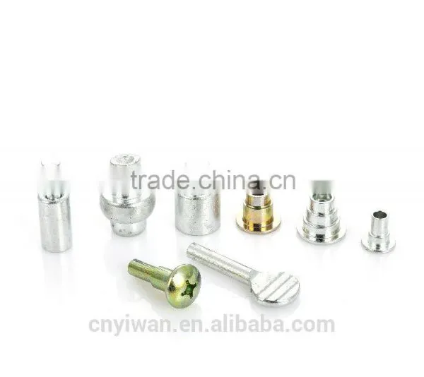 Wenzhou Manufacture High Precision CNC Machining Flat Head Snap Rivets photo-3