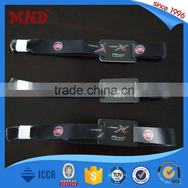 MDWW67 Ntag203 Fabric RFID Woven Wristband For Festival photo-5