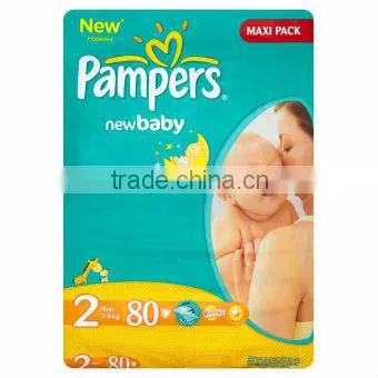 PAMPERS 80PCS Mini S2 Diapers