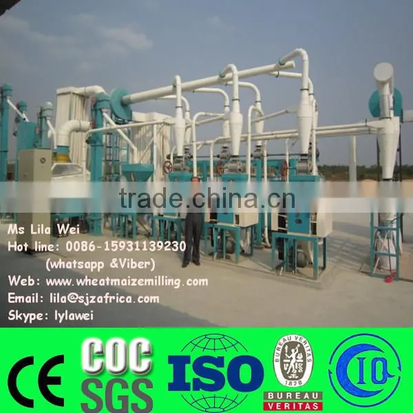 20T Corn Flour Mill Machine of Maize Milling Machine for Uganda photo-2
