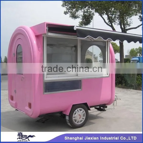 JX-FR220H Nice Color Mobile Fryer Food Cart Trailer for Sale photo-5
