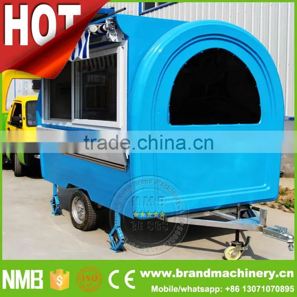 Manufacture China China Concession Trailers, Bubble Tea Cart, BBQ Trailer