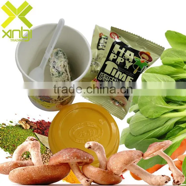 Savory Freeze Dried Cup Packed 6g Bag Packed Chicken Flavour Instant Mushroom Soup photo-6