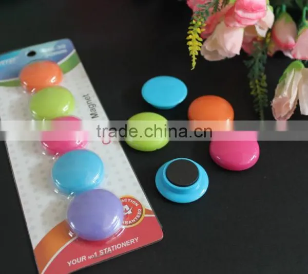 Round Shape 30mm Color Magnet Button for Office, Whiteboard, Frige, Freezer, School. Wholesale Magnet Button Cheap Sale! photo-3