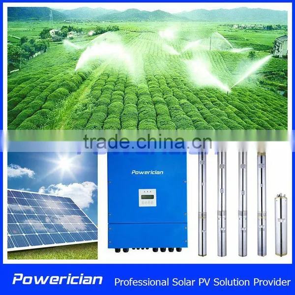 Powerician 18.5KW Solar Water Pump System Agricultural Irrigation Solution Rated Flow 120CBM/h Head 33.5m NO.AK120-33.5-18K5 photo-6