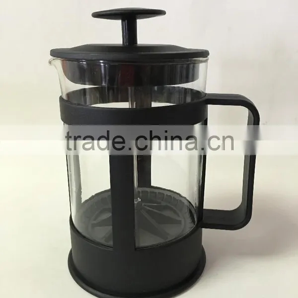 Plastic & Glass French Press (Black) photo-2