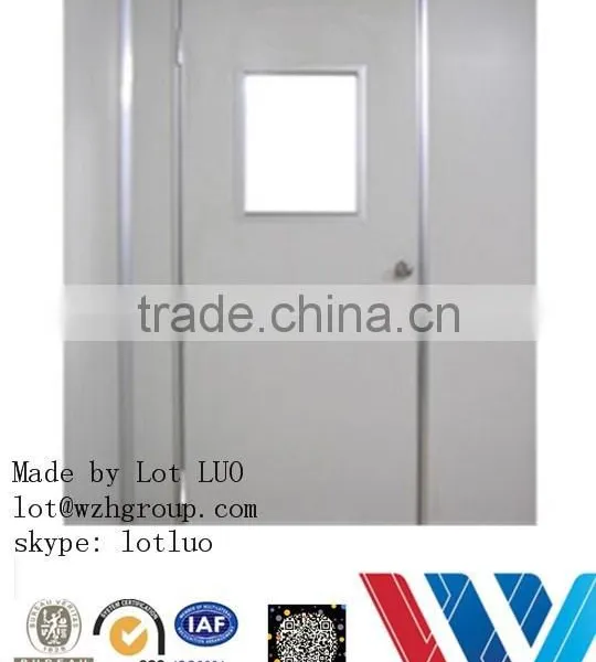 Hot Sale Automatic Sliding Door for Hospital or Cleanroom/ Cleanroom Double Door (MS Powder Coated Steel Door) photo-4