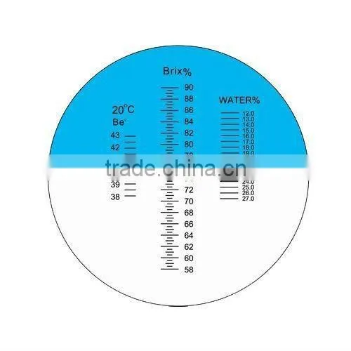 Portable Honey Refractometer Beekeeping Tester/ Bees 58-90% Brix / 38-43 Be' (Baume) / 12-27% Water Range photo-4