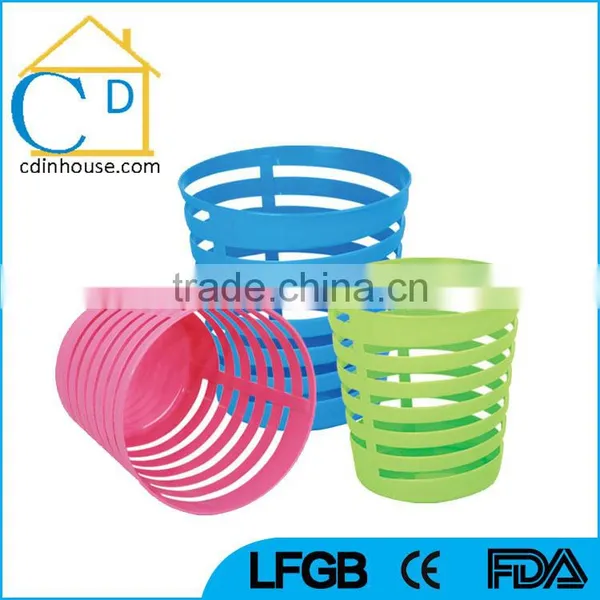 Factory Customized Round Office Plastic Dustbin photo-5