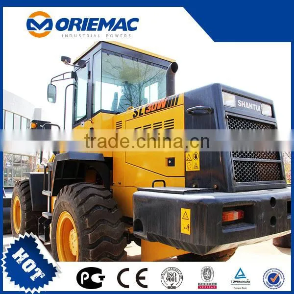 Construction Machinery Shantui Loading Capacity 3t 1.7m3 SL30W Used Wheel Loader 9 Ton photo-5