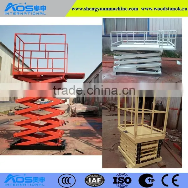 Small Hydraulic Scissor Lifter For Austria Client SJG1.5-3 photo-2