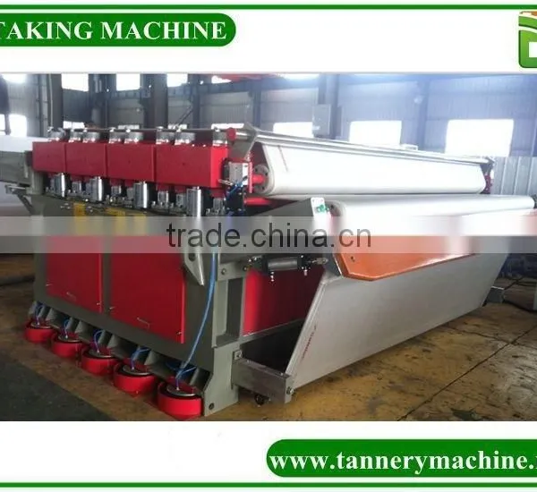 Sheep Goat Skin Machine Dry Leather Vibration Staking Machine photo-5