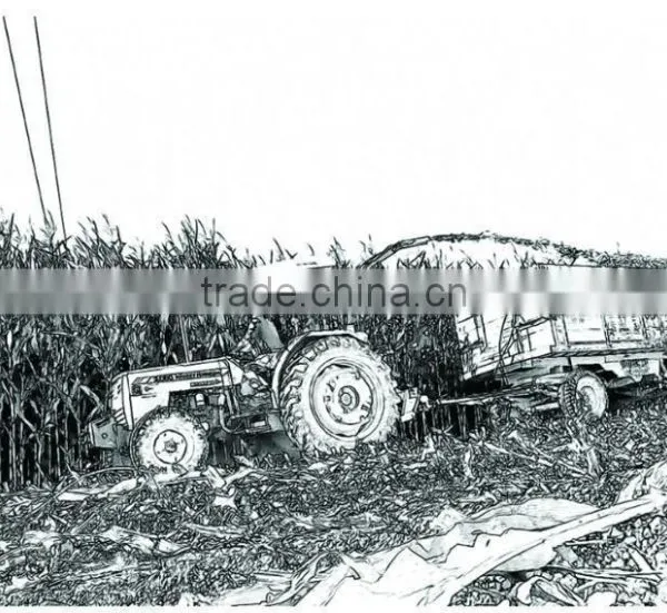 New Design Hot Sale Tractor PTO Drived Corn Maize Harvester With Top Quality photo-2