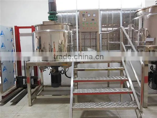 Detergent/cosmetics Liquid Emulsifying Machine,heating and Mixing Machine photo-5