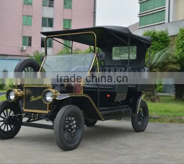 BLAC Unique Design 4 Wheels 5 Seater Electric Model T Golf Car photo-2
