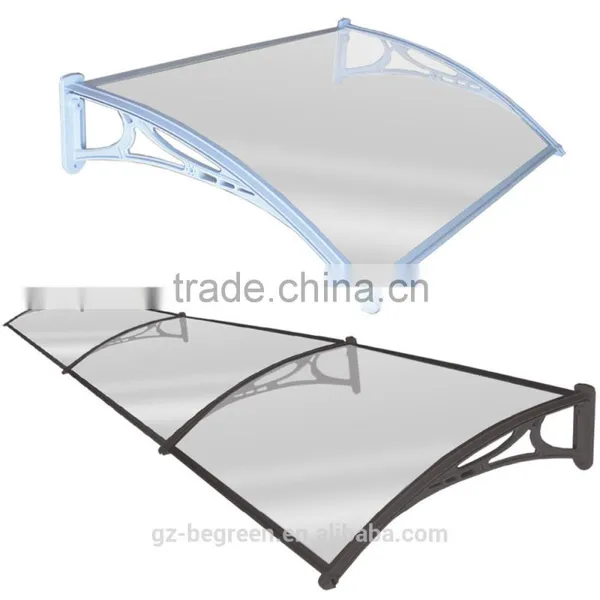 DIY Economic Polycarbonate Window Awning for Balcony Patio and Awning Parts photo-2