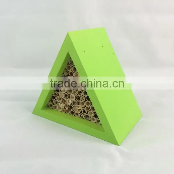 Small Hanging Manufacturer Decorated Eco-friendly Wooden Insect House photo-3