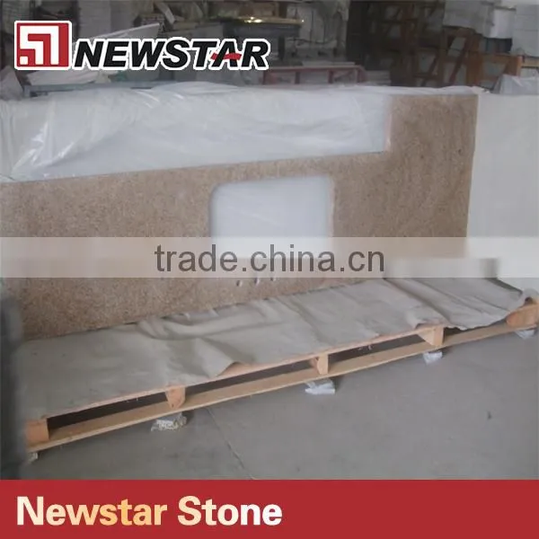 China Granite G682 Hot Countertop Yellow Vanity Top photo-2