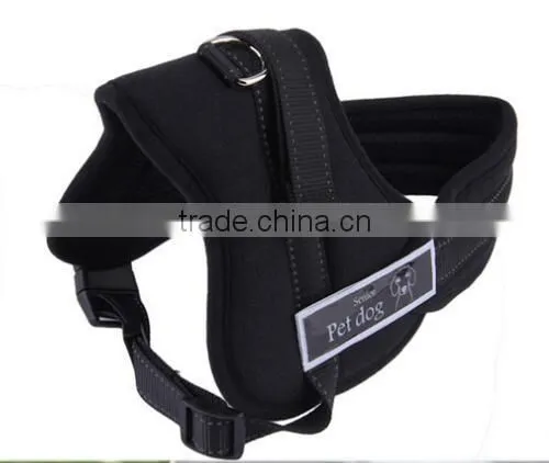 CY113 High Quality Adjustable Pet Harness Vest Breathable Dog Training Harness photo-4