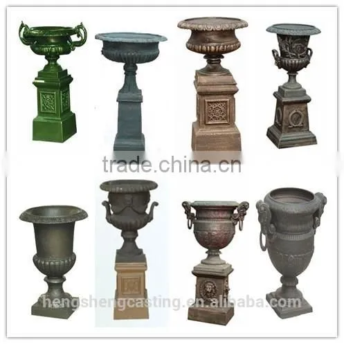 2015 New Product Antique Cast Iron Garden Planters & Plant Pots photo-2