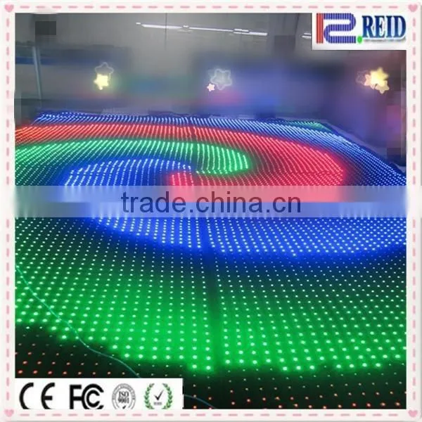 New WS2821 IC Flexible Able Rgb Stage Programmable Led Curtain Display photo-3