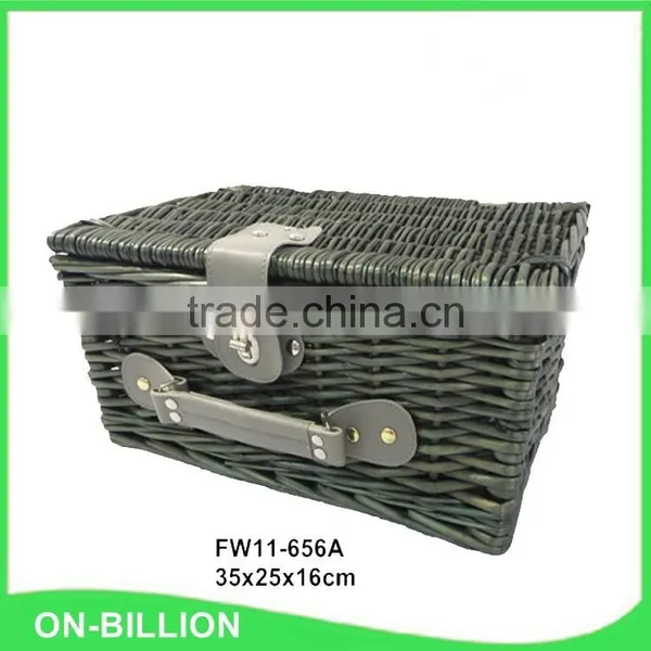 Wicker Material Large Gift Hamper Baskets photo-3