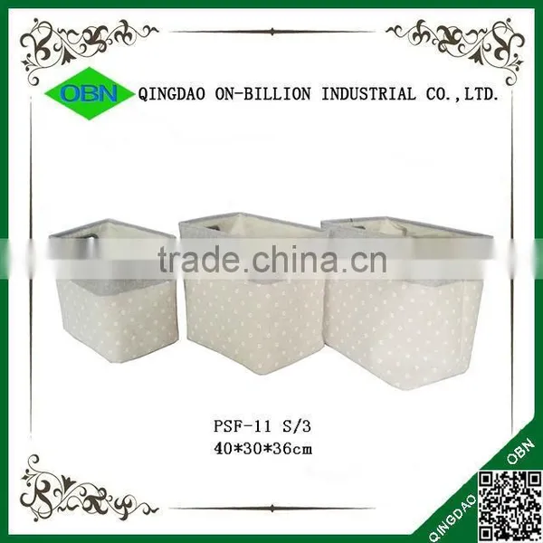 Foldable Fabric Storage Container With Handles photo-2